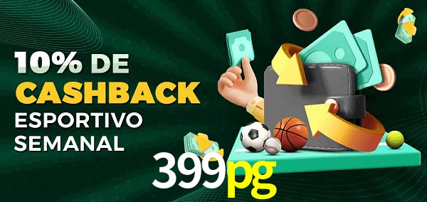 10% de bônus de cashback na 399pg
